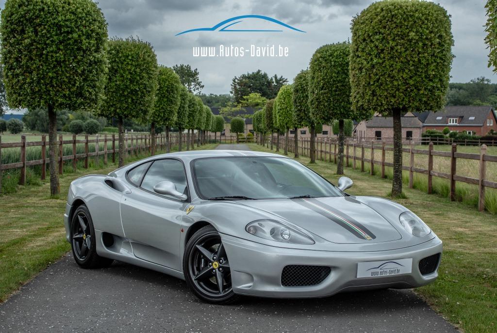 Ferrari 360 Modena 3.6i V8 40V 400PK F1 PADDLESHIFT GEARBOX, Auto's, Achterwielaandrijving, 8 cilinders, 3586 cc, Leder
