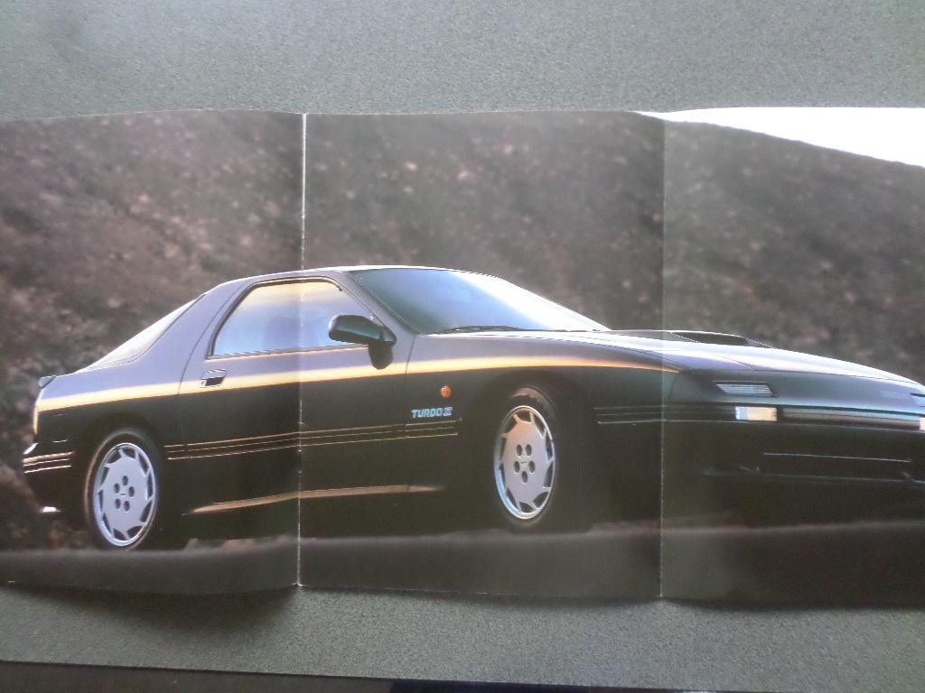 Mazda RX-7 Bi Turbo 1987 Brochure, Livres, Autos | Brochures & Magazines, Enlèvement ou Envoi, Mazda