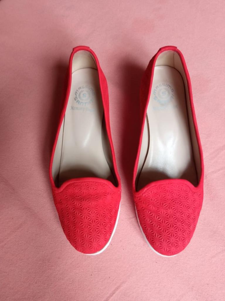 chaussures Massimo Santini, Rouge, Autre, Enlèvement ou Envoi, Comme neuf