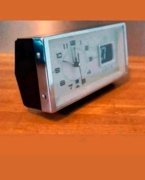 💯Flip flap Datum Wekker Jaren ´60´70 ´, Ophalen of Verzenden, Zo goed als nieuw