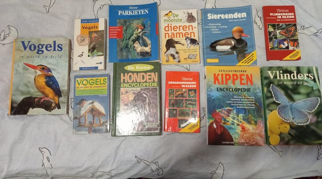 lot van 12 boeken dieren, Envoi, Chiens