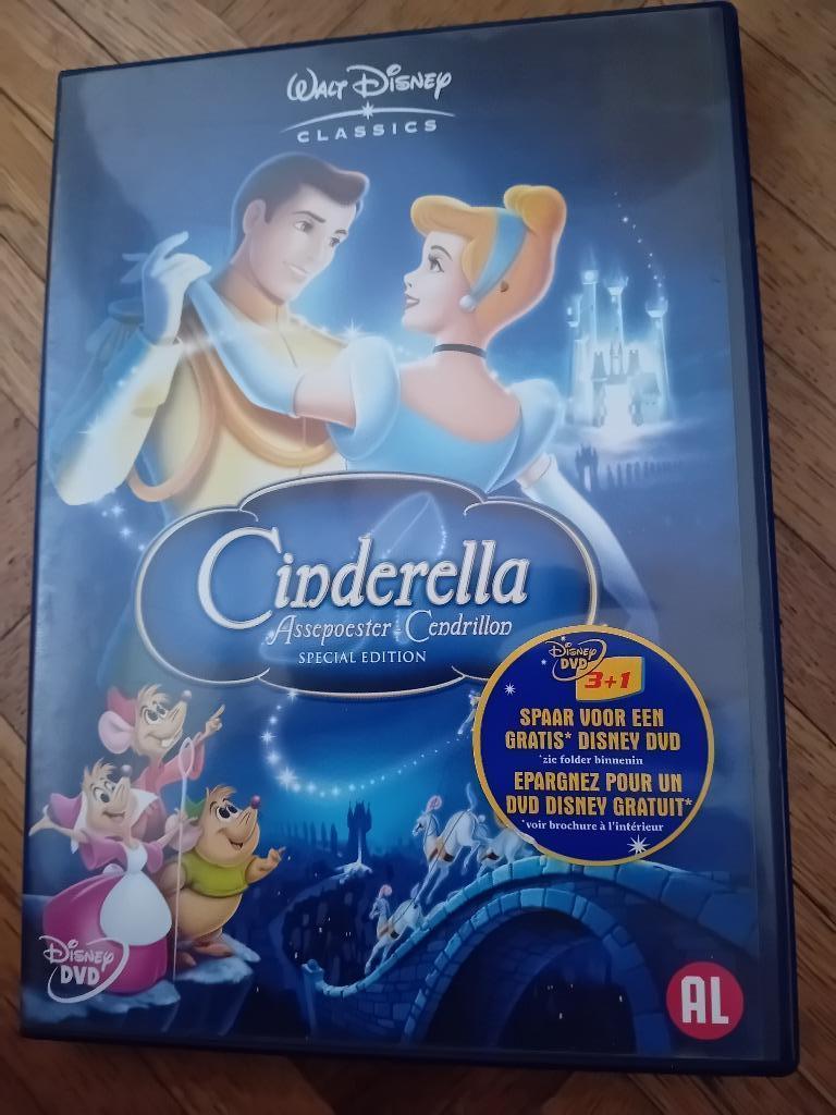 Dvd assepoester  Dvd cinderella Dvd cendrillon, Ophalen of Verzenden