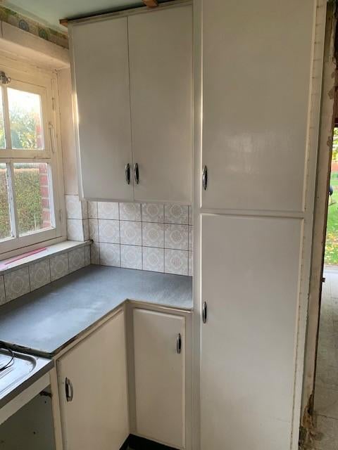 vintage keukenkast, Enlèvement