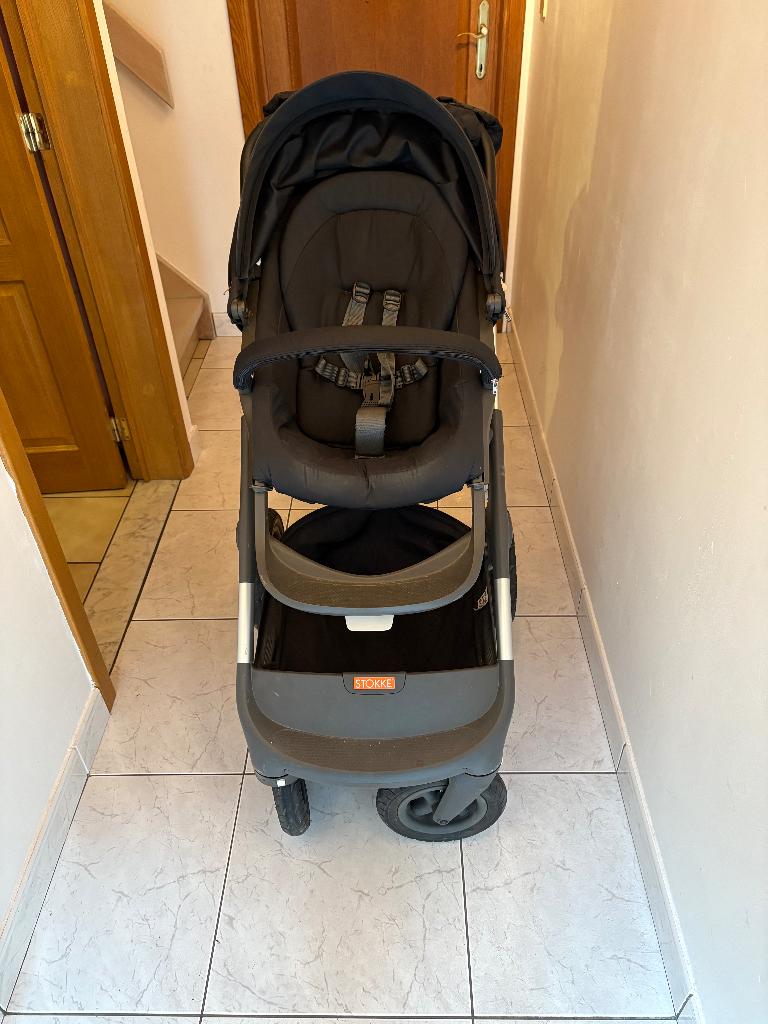 Stokke buggy X-Trailz (volledige set), Kinderen en Baby's, Ophalen, Gebruikt, Overige merken, Verstelbare rugleuning