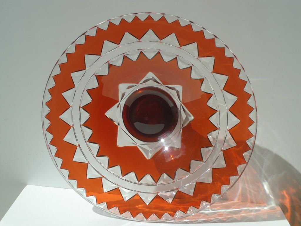 ca 1926 Art Déco VSL val saint lambert cacheté JOSEPH SIMON, Ophalen