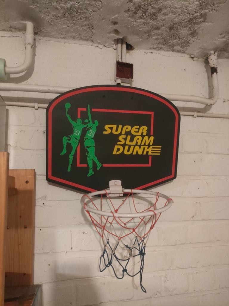 Kinderbasketbalring voor aan de muur, Ophalen, Gebruikt