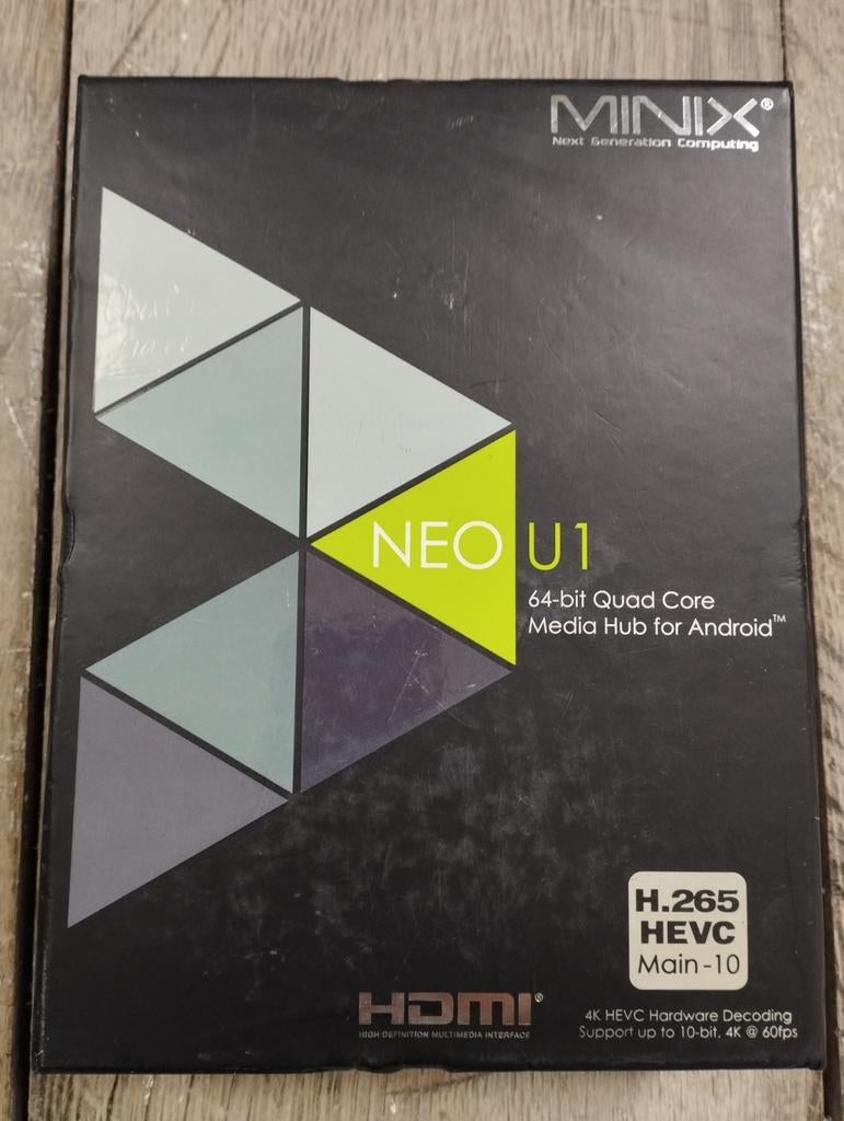 Lecteur média Minix NEO U1, TV, Hi-fi & Vidéo, Enlèvement ou Envoi, Comme neuf