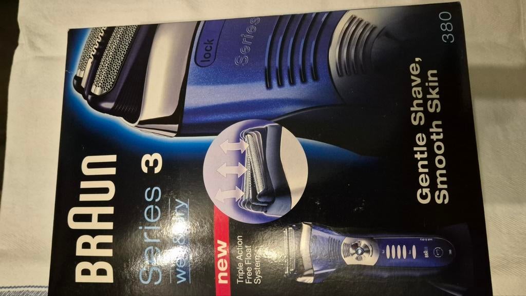 Braun Series 3-380 wet&dry  RASOIR NEUF DANS SON EMBALLAGE D, Ophalen of Verzenden, Zo goed als nieuw