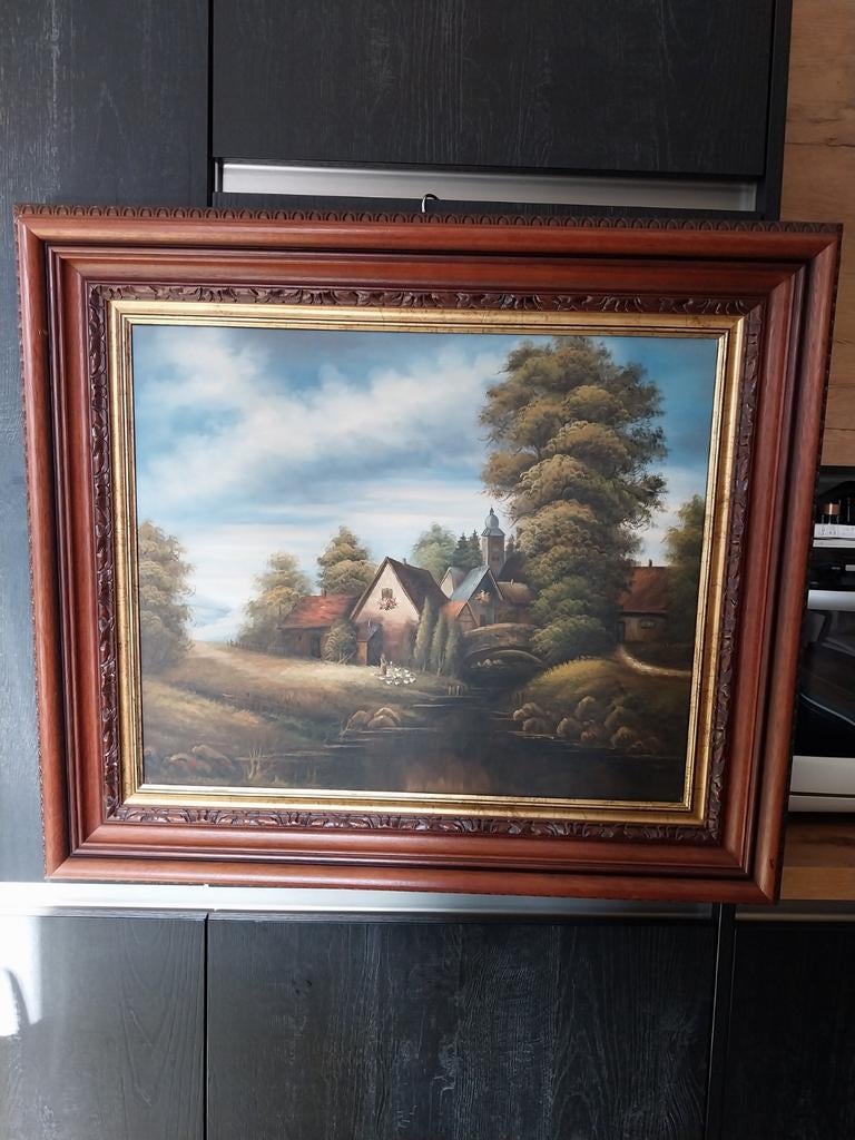 Mooi schilderij, Antiek en Kunst, Ophalen