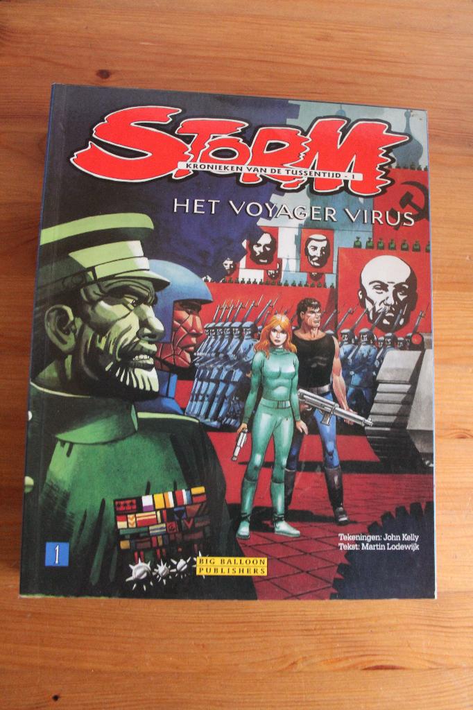 Storm     de kronieken van de tussentijd, Boeken, Lodewijk- D. Matena, Ophalen of Verzenden, Zo goed als nieuw, Meerdere stripboeken