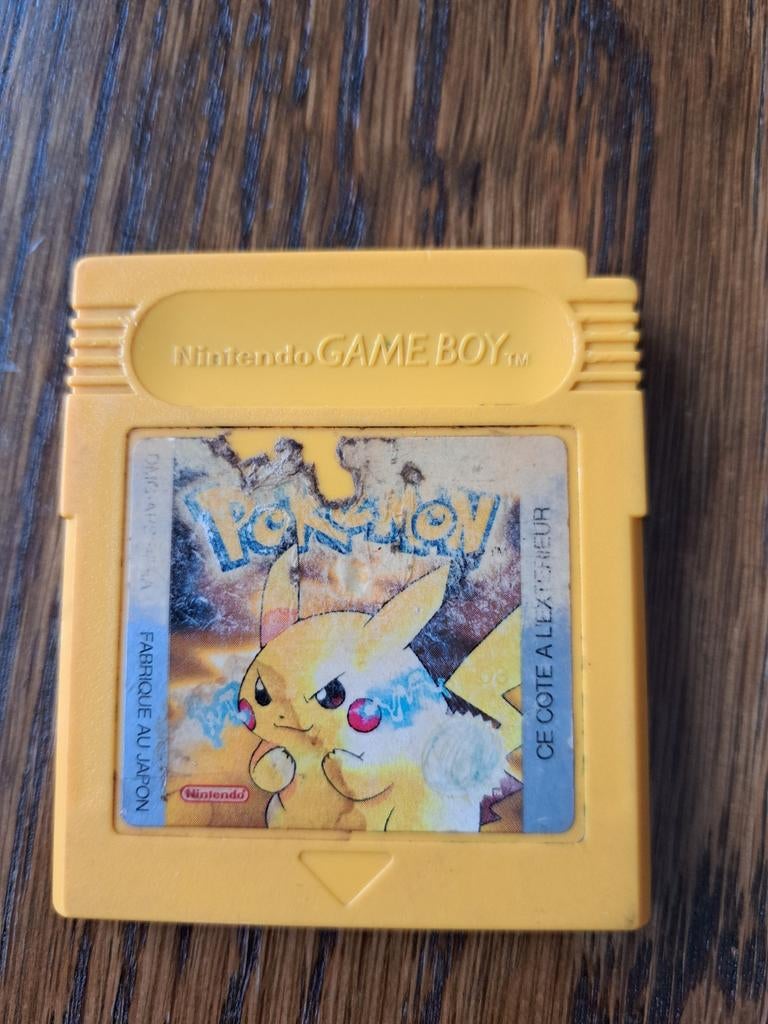 Jeu game boy pokemon jaune. Original. Rendez-vous Bruxelles, Consoles de jeu & Jeux vidéo, Jeux | Nintendo Game Boy, Enlèvement ou Envoi