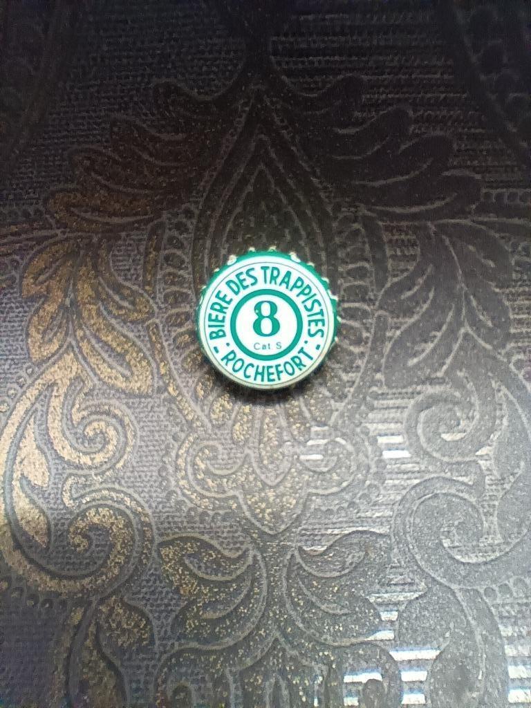Biercapsule Rochefort 8 Trappist, Verzamelen, Biermerken, Ophalen of Verzenden, Gebruikt, Overige typen