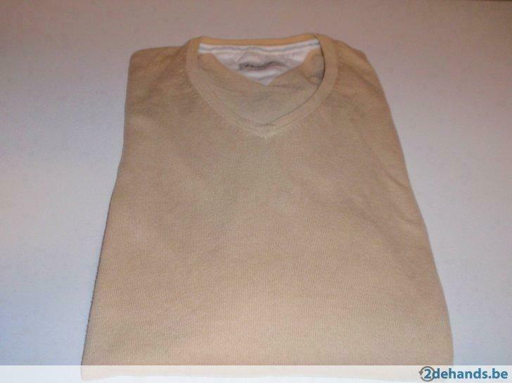 Trui Euciclio Tucci mt  XL beige, Porté, Taille 56/58 (XL)
