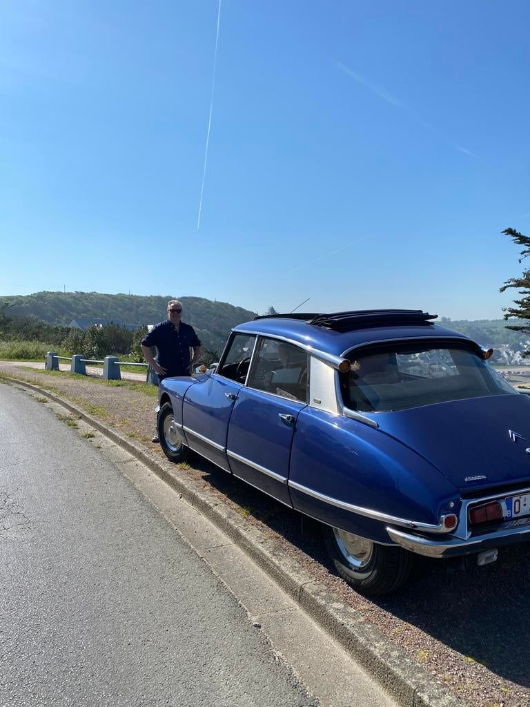 Citroen ID/DS 20, Auto's, Voorwielaandrijving, 4 deurs, Blauw, Particulier
