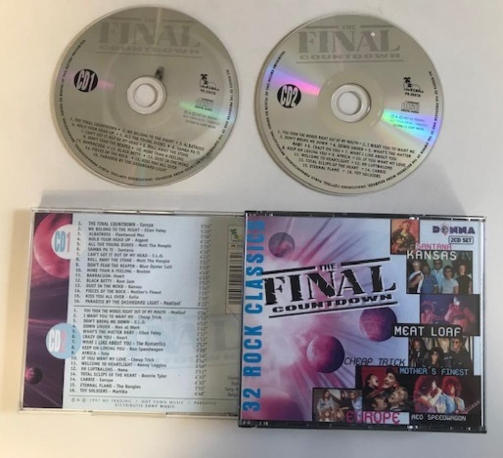 LOT 5 CD's DIVERSE ARTIESTEN METAL KOLLECTION EN HARD ROCK, Ophalen of Verzenden, Gebruikt