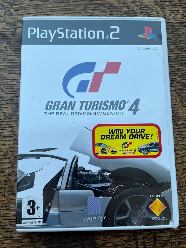 Gran Turismo 4 – PS2 – Compleet met doos, Games en Spelcomputers, Games | Sony PlayStation 2, 1 speler, Racen en Vliegen, Nieuw