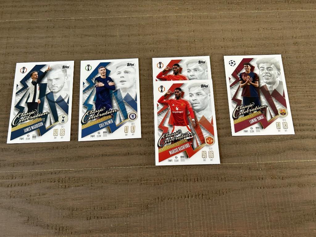Match Attax 24 - 25 CC Classic Celebration, Ophalen of Verzenden, Nieuw, Meerdere plaatjes