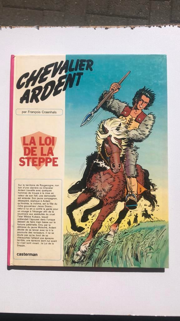 Chevalier ardent - la loi de la steppe, Livres, Enlèvement, Utilisé