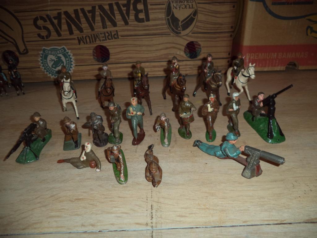 Tinnen soldaten Lot, Antiek en Kunst, Antiek | Speelgoed, Ophalen of Verzenden