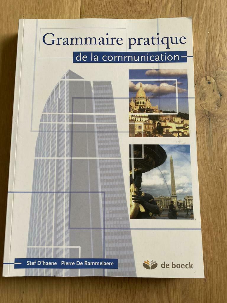 Schoolboek Frans - Grammaire pratique de la communication, Livres, Enlèvement ou Envoi, Neuf, Français, De boeck