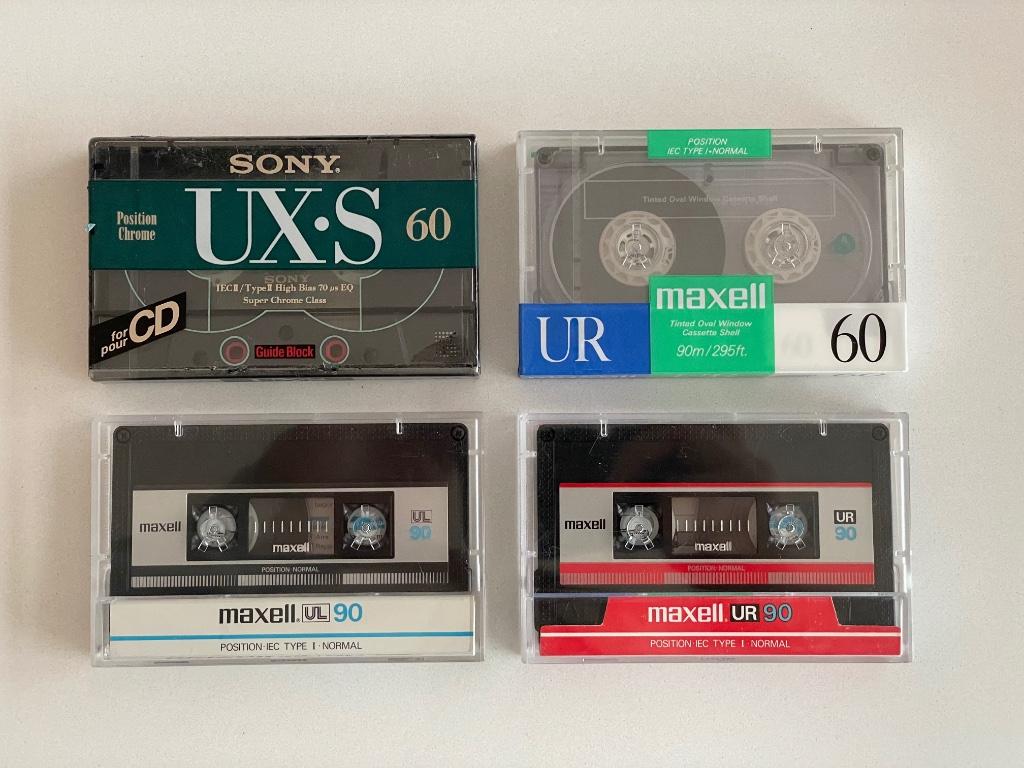 Lot 12 audiocassettes, Cd's en Dvd's, Cassettebandjes, Ophalen of Verzenden, Gebruikt, 2 t/m 25 bandjes, Onbespeeld