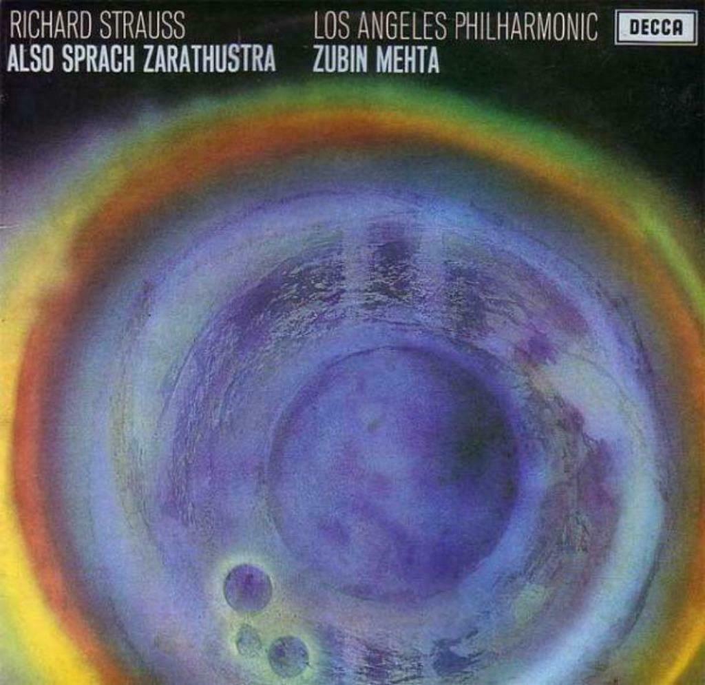 LP R Strauss LA Philh Z Mehta ‎Also Sprach Zarathustra 1969, Cd's en Dvd's, Vinyl | Klassiek, Gebruikt, Ophalen of Verzenden, Romantiek