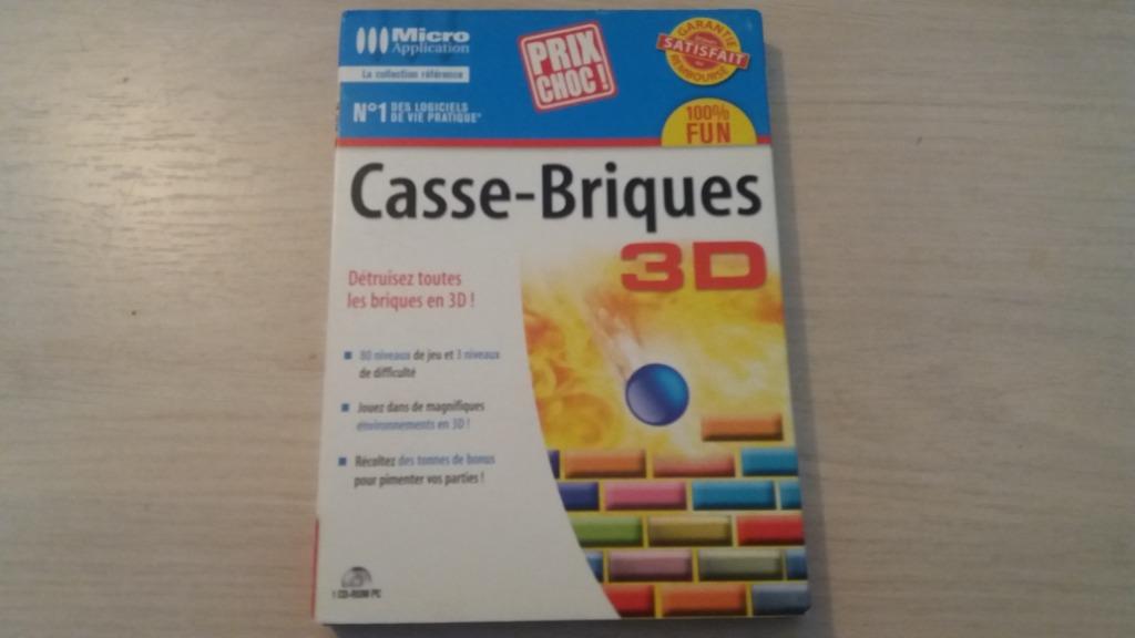 logiciel casse brique 3d micro application, Games en Spelcomputers, Games | Pc, Nieuw, Puzzel en Educatief, Eén computer, Ophalen of Verzenden