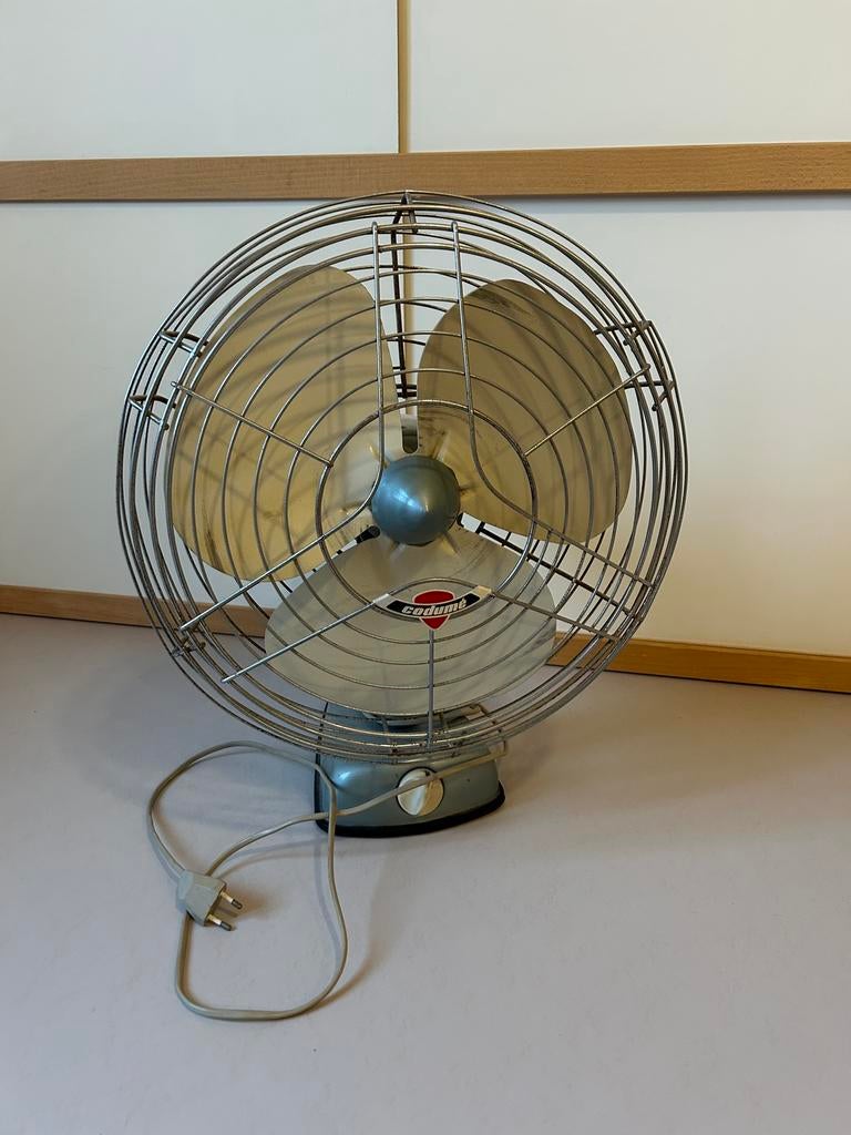 Retro ventilator - werkt nog perfect!, Ophalen, Gebruikt, Tafelventilator