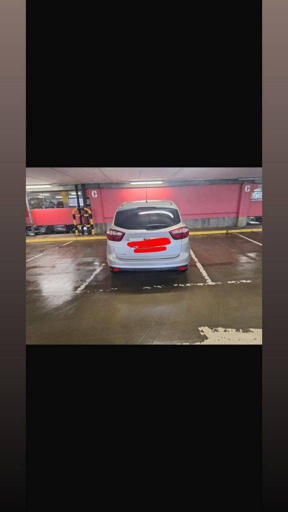 Ford C-max 2011, Autos, Cuir, Achat, Boîte manuelle, Noir