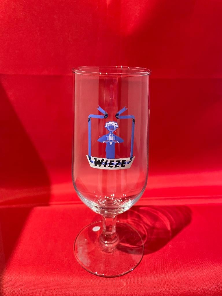 bierglas Wieze Van Roy, Verzamelen, Ophalen of Verzenden, Gebruikt, Bierglas