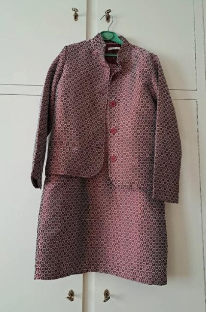 PTC jurk met vest - leuk setje Large, Maat 42/44 (L), Ophalen of Verzenden, Zo goed als nieuw, Knielengte
