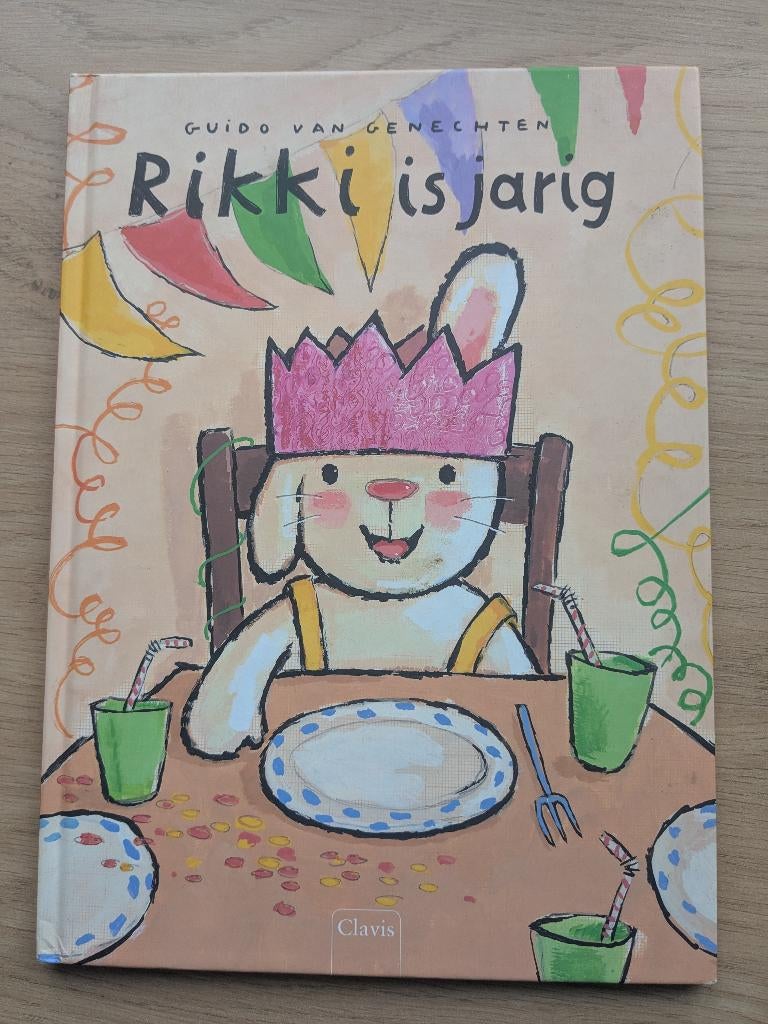 Rikki is jarig - Guido Van Genechten, Garçon ou Fille, Enlèvement ou Envoi, Fiction général, Guido Van Genechten