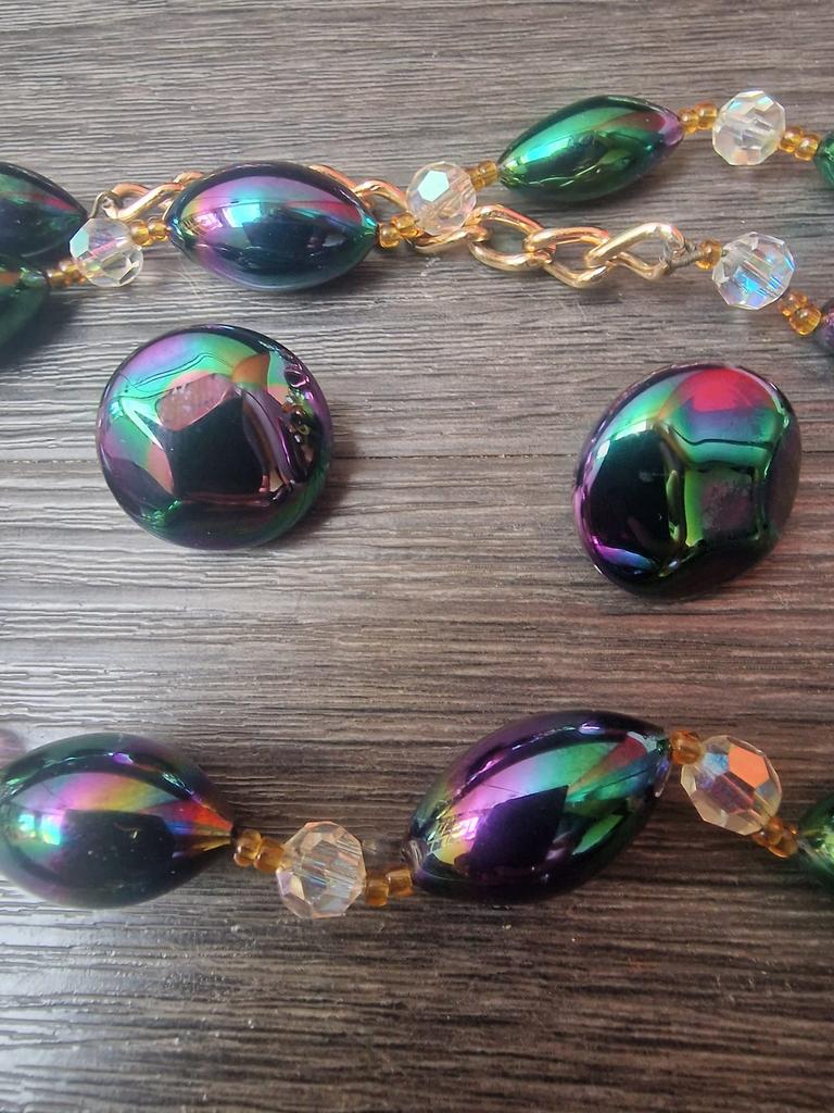Ketting + oorbellen, Ophalen of Verzenden, Zo goed als nieuw