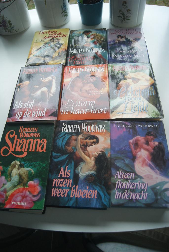 liefdesromans, Boeken, Ophalen