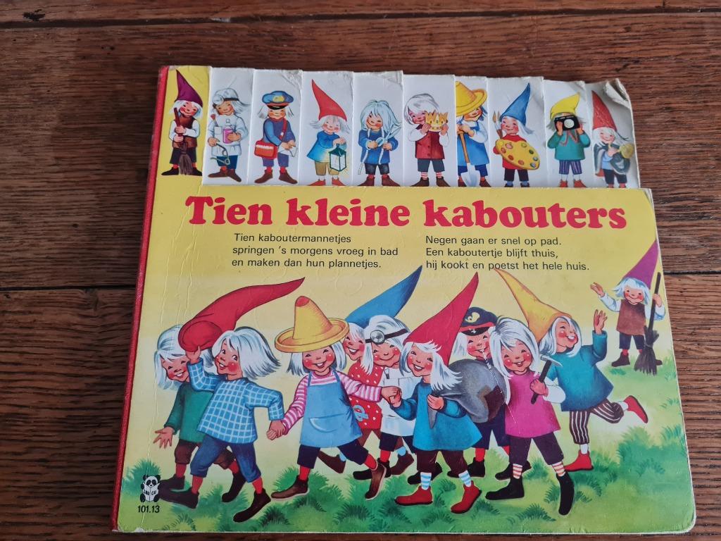 Boek - tien kleine kabouters, Ophalen of Verzenden