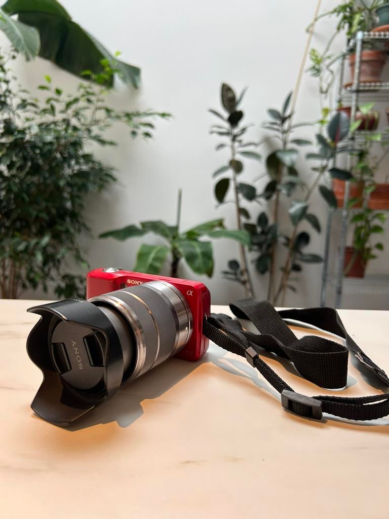 SONY NEX 3 camera + lens 18-55 + extra’s, Audio, Tv en Foto, Fotocamera's Digitaal, Ophalen, Gebruikt, Sony, Systeemcamera