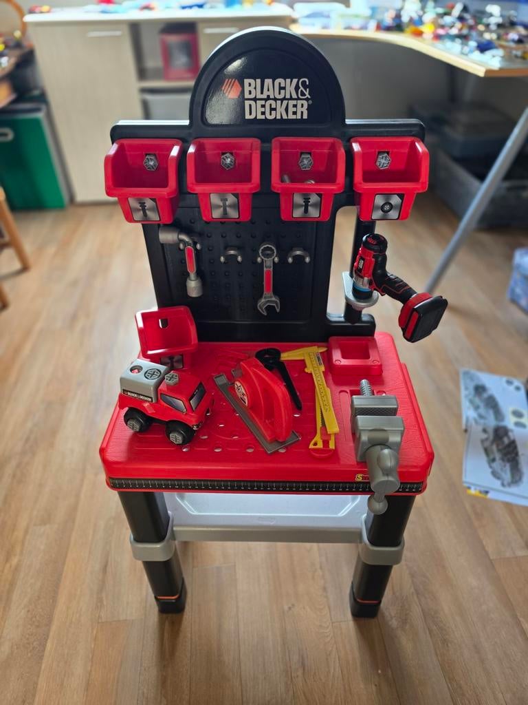 Smoby / Black&Decker werkbank, Ophalen, Zo goed als nieuw