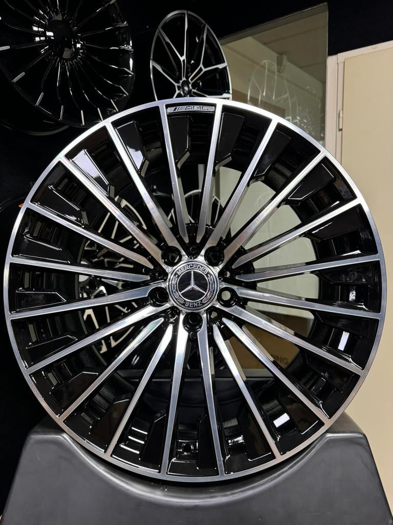 20 inch velgen voor Mercedes AMG 2025 look 5x112 C E KLASSE