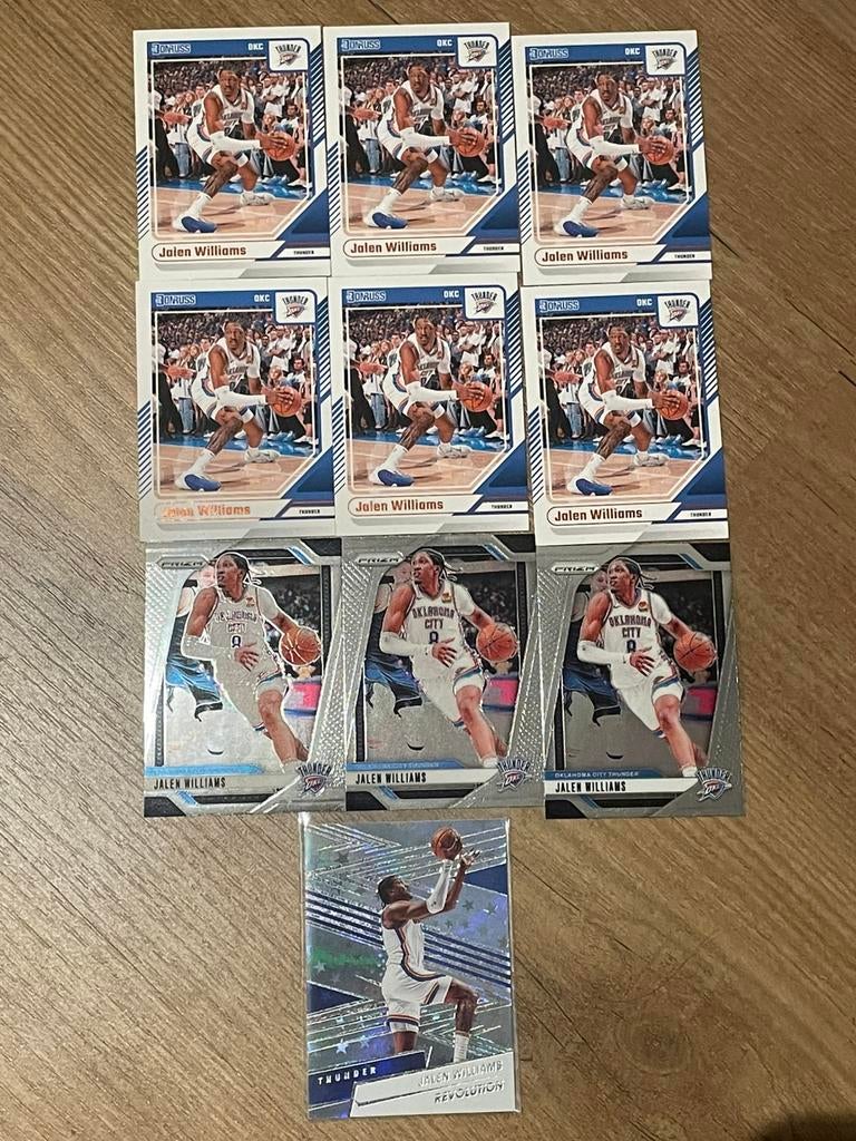 10x Jalen Williams Okc, Ophalen of Verzenden, Nieuw, Meerdere plaatjes