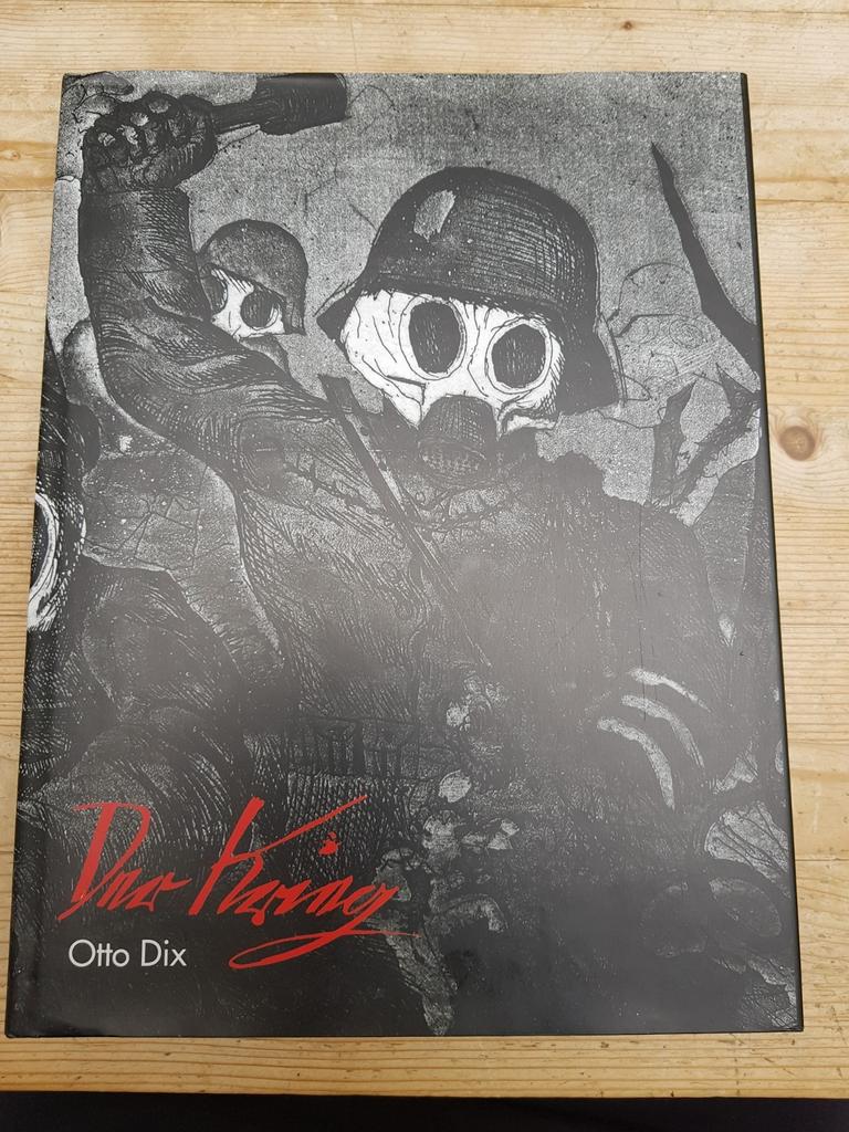 Das Krieg OTTO DIX hc met wikkel 2013 3-talig NL FR Duits, Boeken, Kunst en Cultuur | Beeldend, Zo goed als nieuw, Ophalen of Verzenden