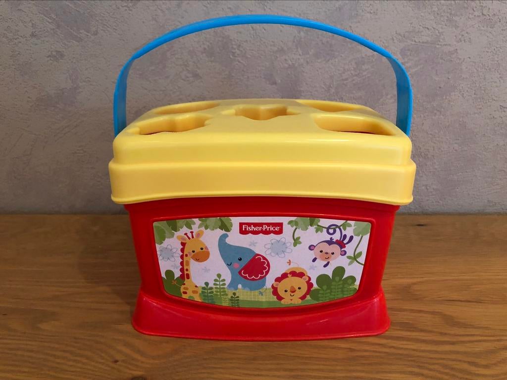 Fisher Price eerste blokkendoos, Ophalen of Verzenden, Zo goed als nieuw, Overige typen