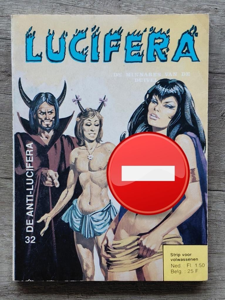 Lucifera 32: De anti-Lucifera, Eén stripboek, Verzenden, Gelezen