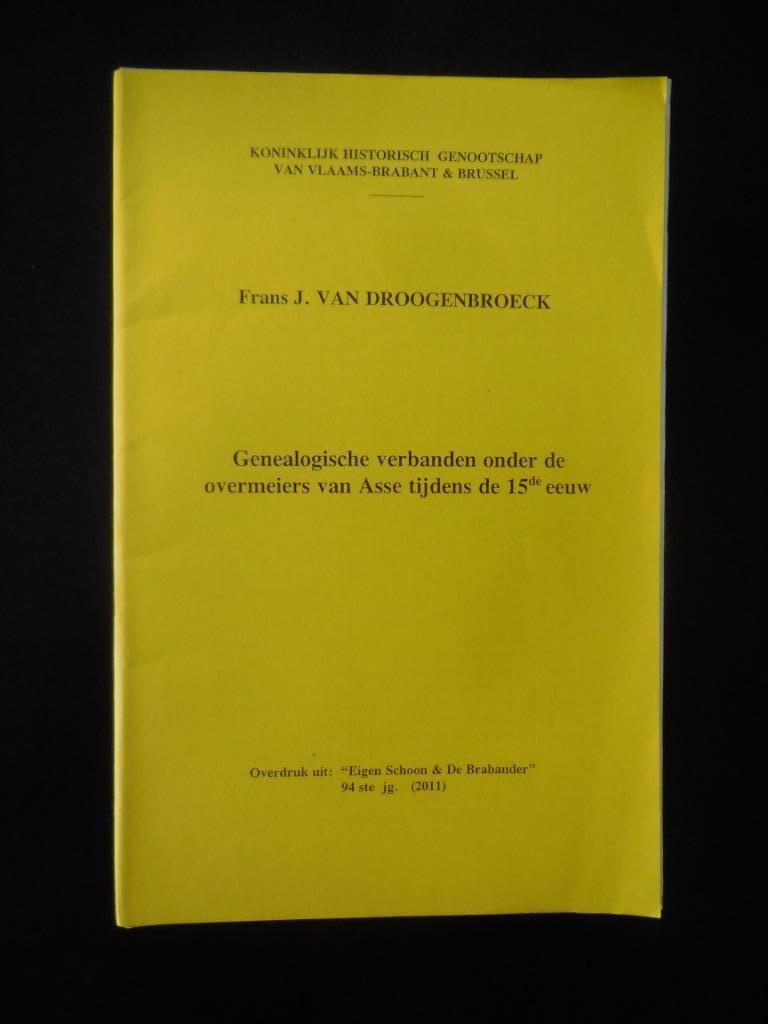 ASSE - Genealogische verbanden onder de overmeiers van Asse, Boeken, Ophalen of Verzenden