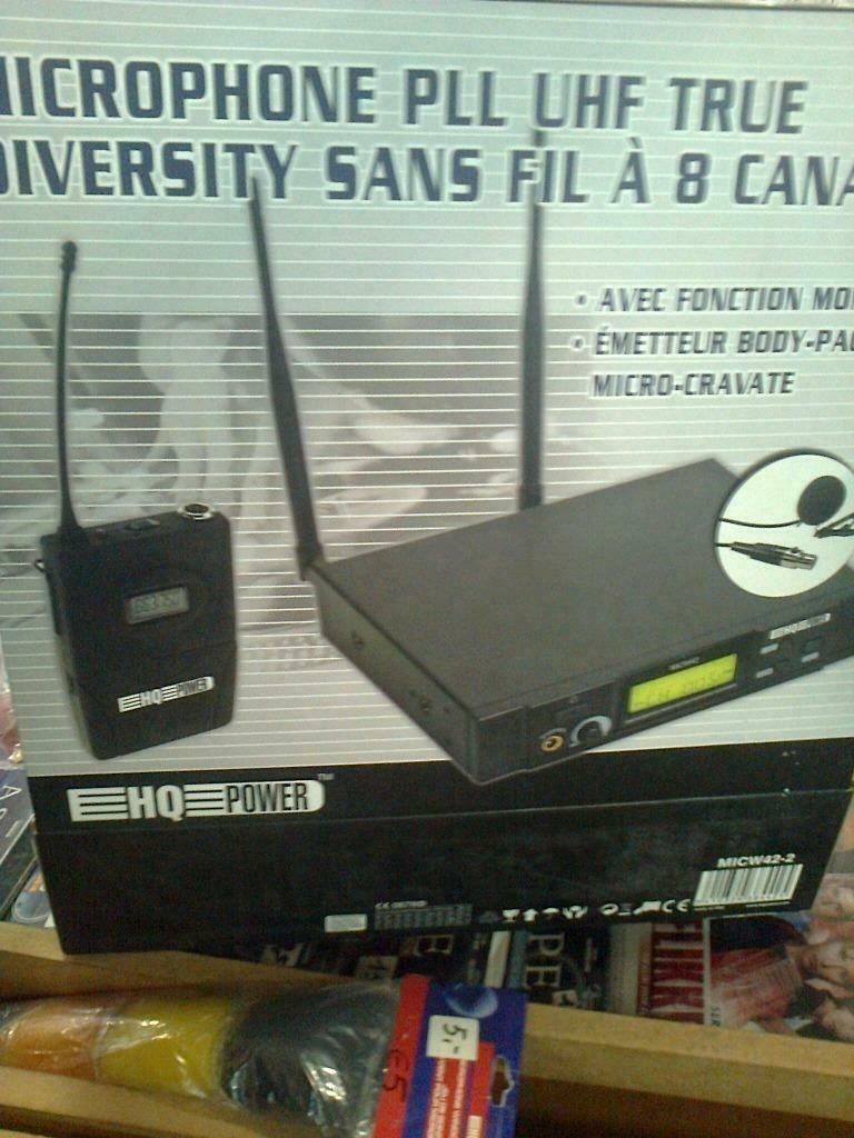 Pll Wireless 8-channel Uhf True Diversity-Body-pack-Nieuw, Enlèvement ou Envoi, Neuf, Micro chant, Sans fil