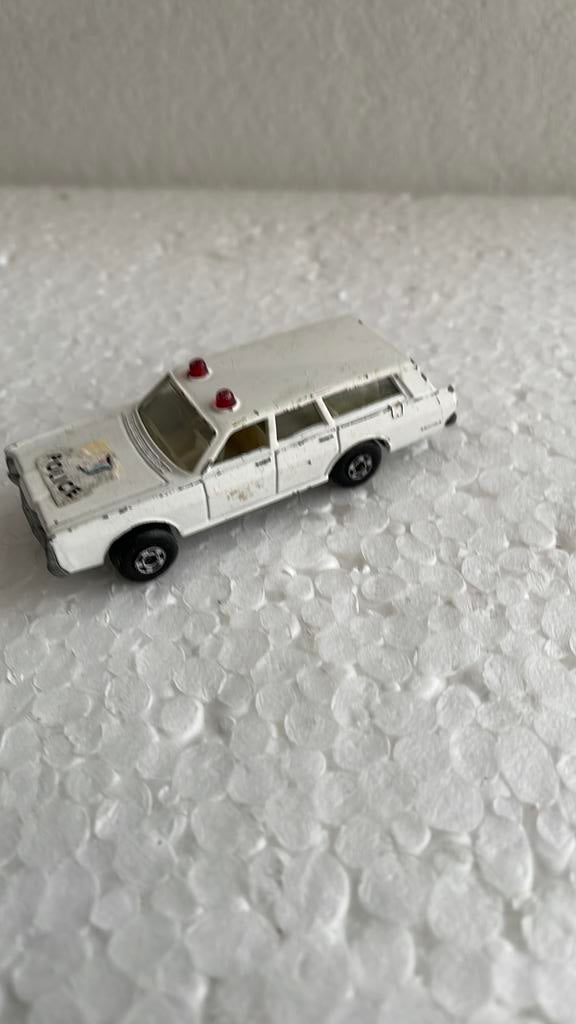Matchbox Superfast 55 Mercury Police Car, Hobby en Vrije tijd, Ophalen of Verzenden, Zo goed als nieuw