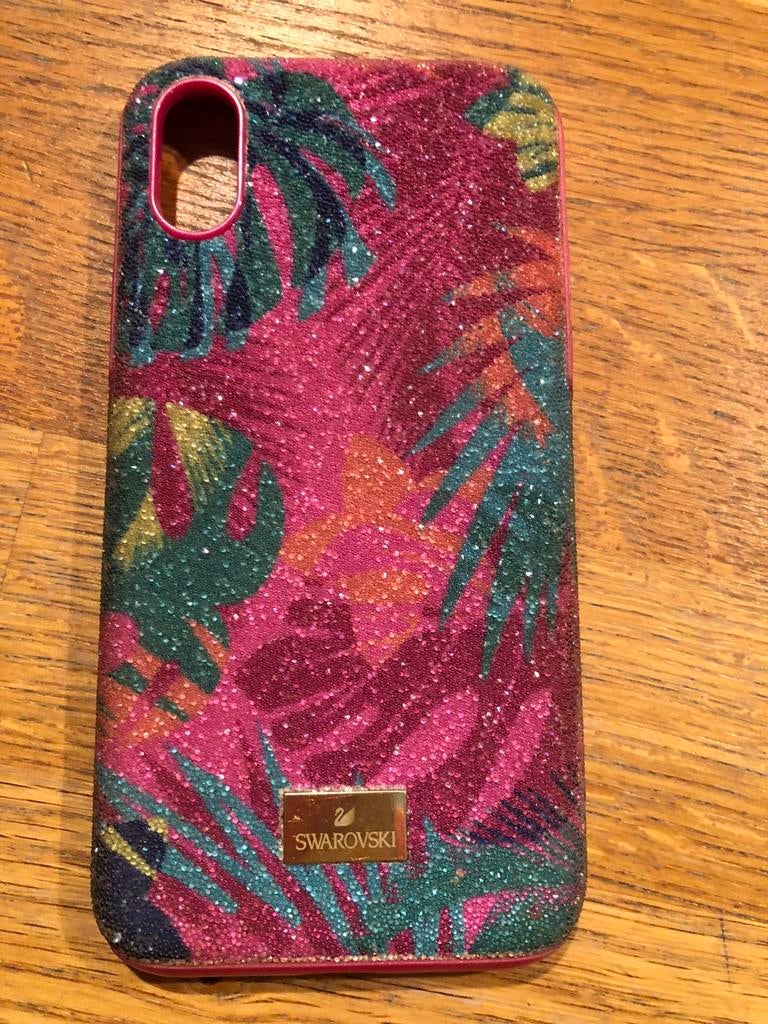 Coque iPhone X Swarovski, Utilisé, IPhone X, Façade ou Cover