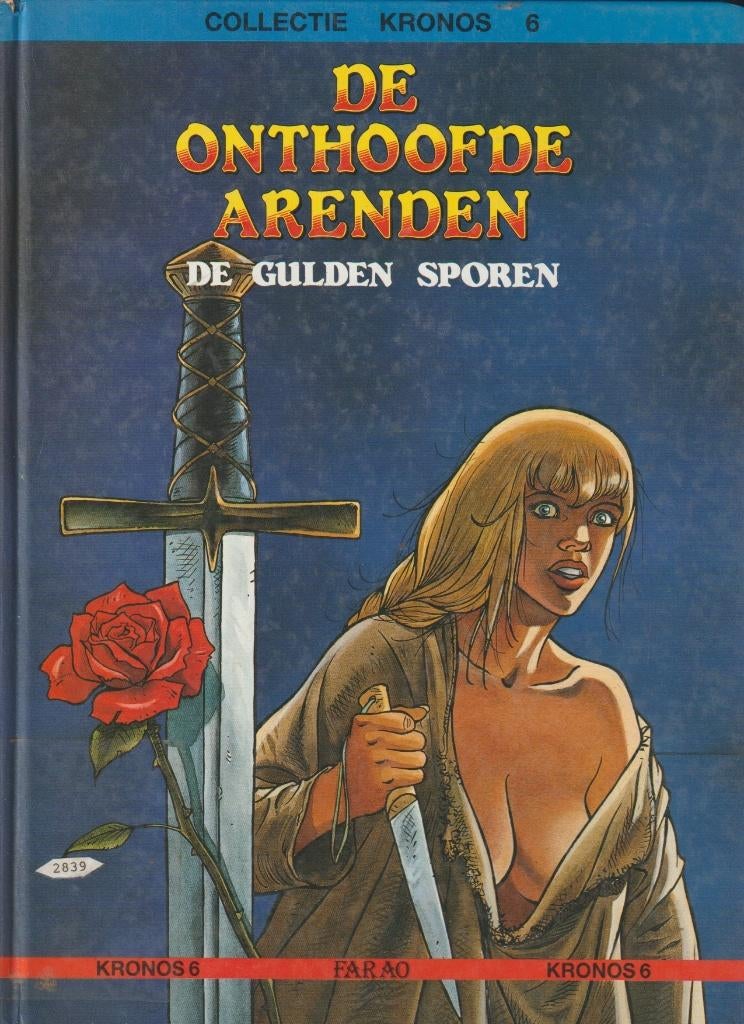 Strip - De onthoofde arenden nr. 3 - De gulden sporen., Verzenden