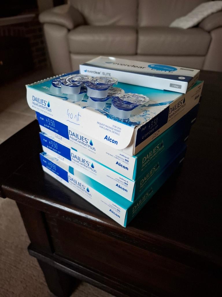 contactlenzen Dailies Aquacomfort Plus, Ophalen, Nieuw, Ogen