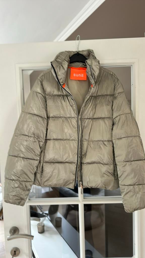 Doudoune SUNS argentee parfait etat, Enlèvement, Comme neuf, Fille