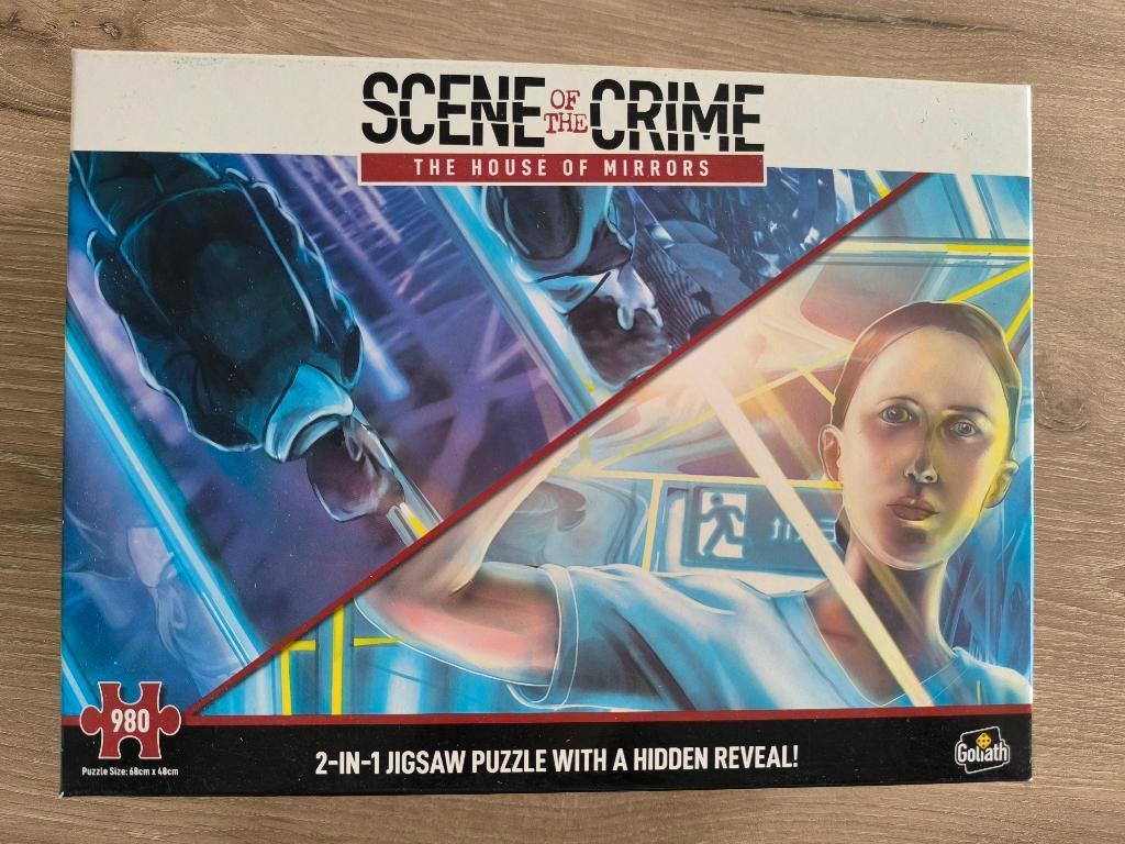 Escape puzzel scene of the crime - 980 st, Ophalen, 500 t/m 1500 stukjes, Zo goed als nieuw, Legpuzzel